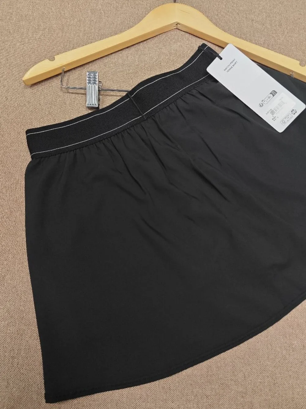 🍻NWT ALO Yoga Match Point Tennis Skirt – Black🖤 Lightweight short skirt